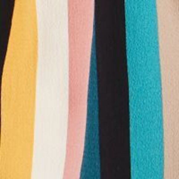 NWT SPEECHLESS Womens Beige Striped Sleeveless V Neck Romper Size: XS - Picture 4 of 5